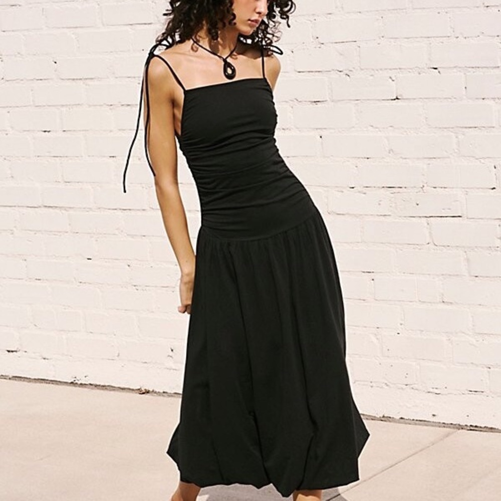 Liza Drop Waist Midi